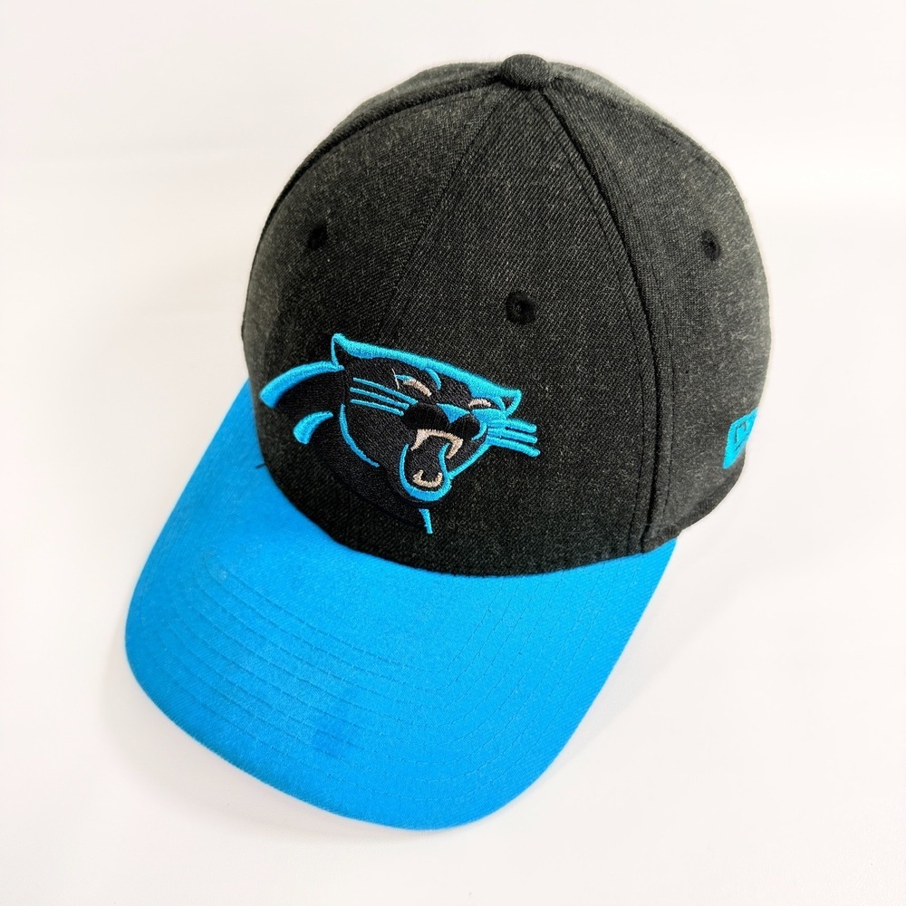 Carolina Panthers‎ New Era 39THIRTY Small Medium Stretch Fit Curved Bill Hat